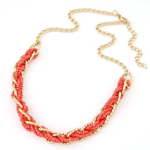 Bohemian Boho Statement Necklaces & Pendants for Women Collier Femme Fashion Vintage Beads Collares Mujer Ethnic Jewelry