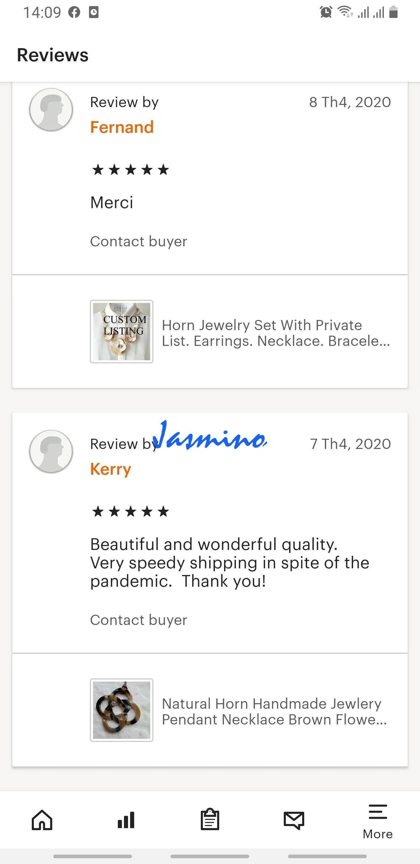 Elegant Handmade Pendant J17397,  Buffalo Horn Product from Vietnam