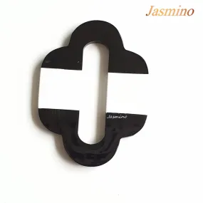 Natural Handmade Pendant J17454, Sources as Natural Buffalo Horn & Lacquer