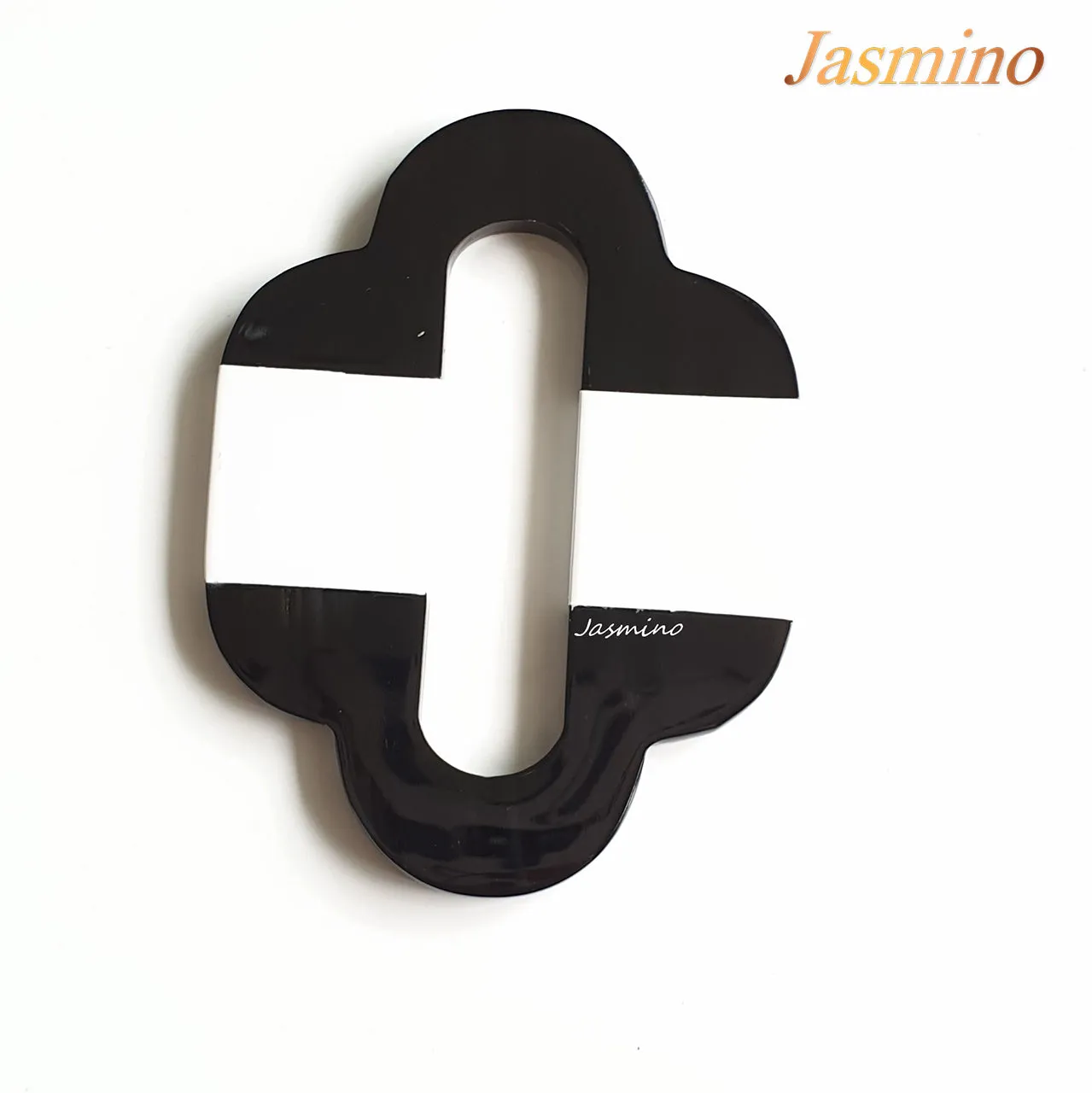 Natural Handmade Pendant J17454, Sources as Natural Buffalo Horn & Lacquer